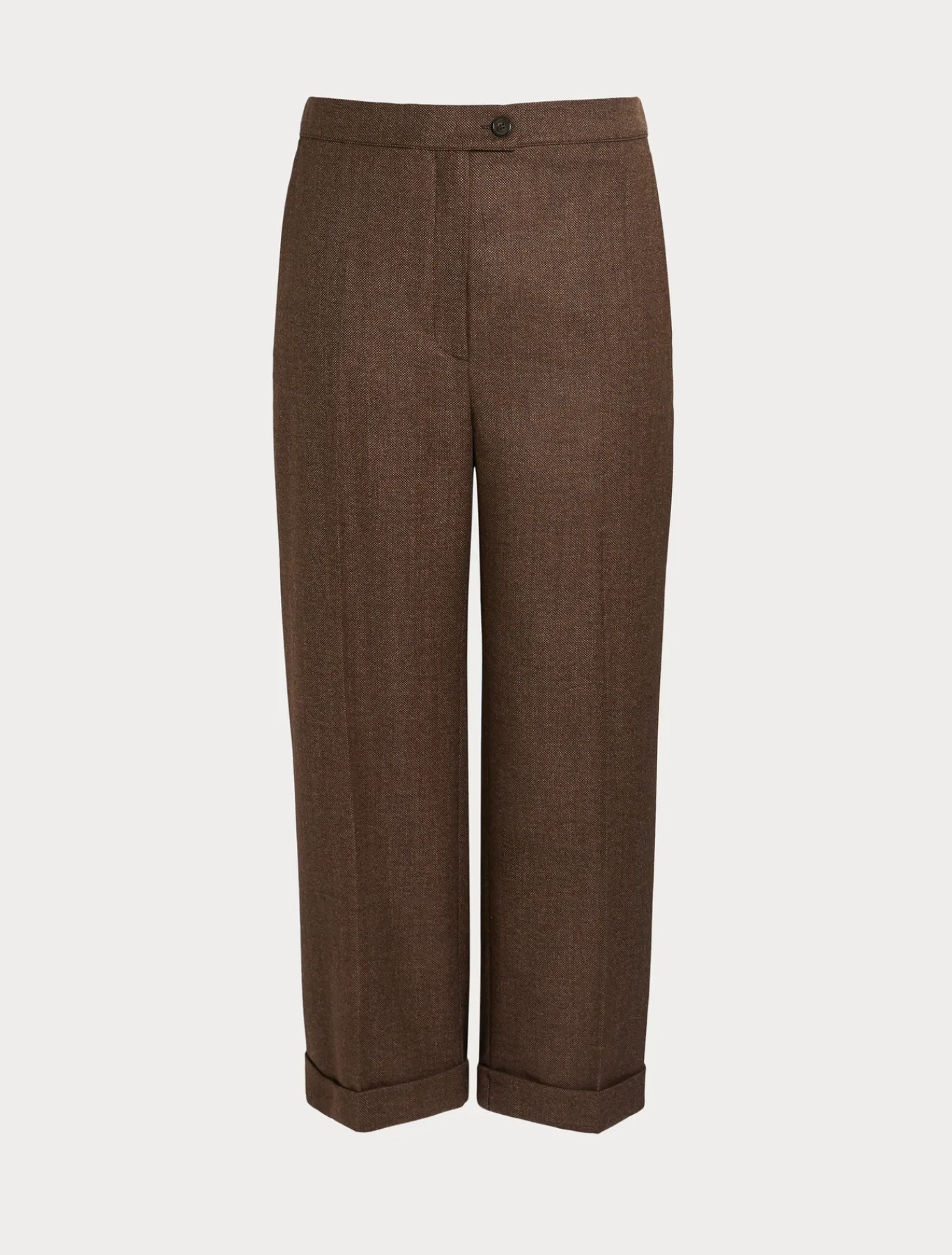 Marina Rinaldi Pantaloni & Jeans | Pantaloni & Jeans*Pantaloni in flanella di lana MARRONE