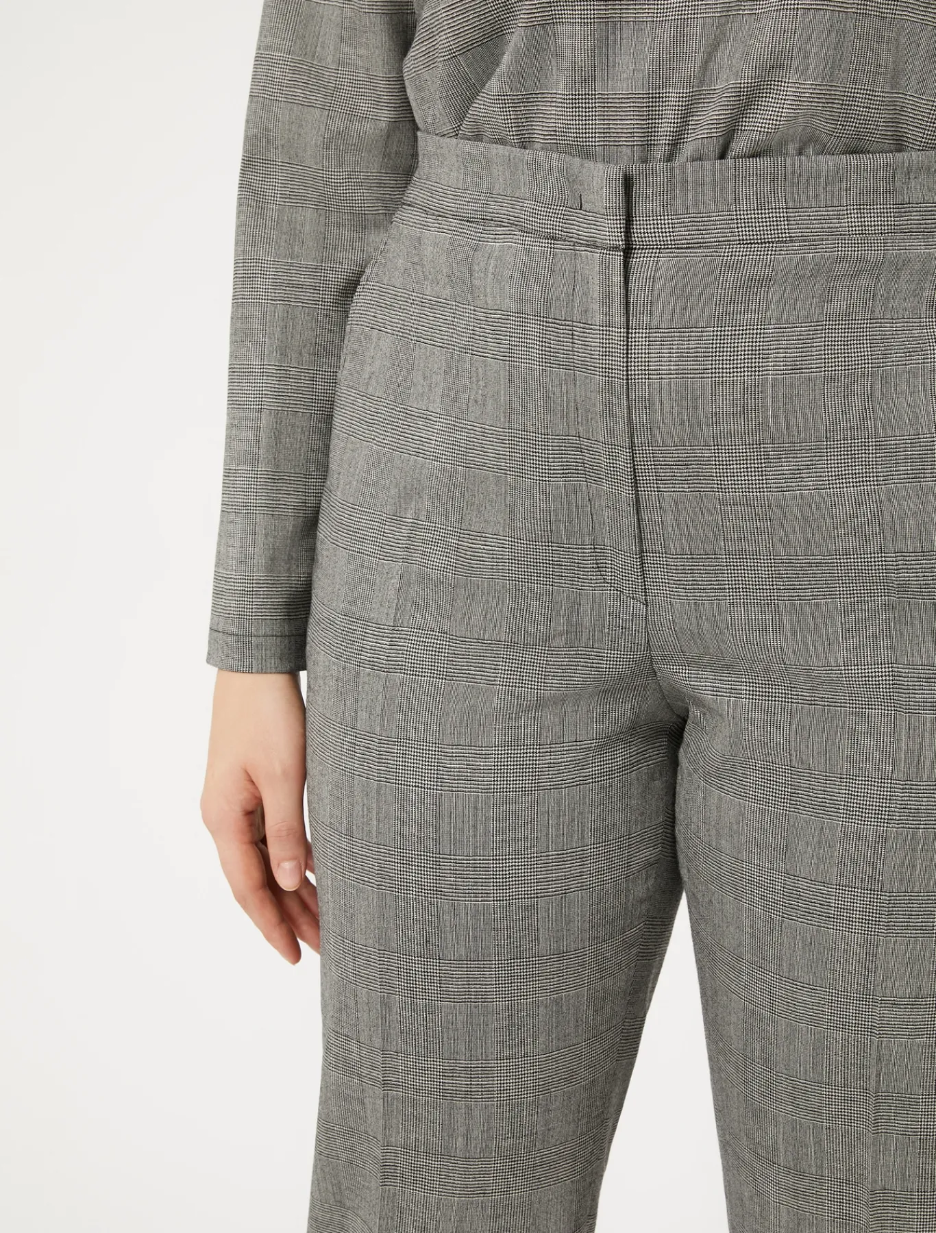 Marina Rinaldi Pantaloni & Jeans | Pantaloni & Jeans*Pantaloni in foulé di lana NEROBIANCO