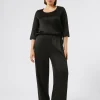 Marina Rinaldi Pantaloni E Gonne | Pantaloni & Jeans*Pantaloni in frisottino lucido NERO