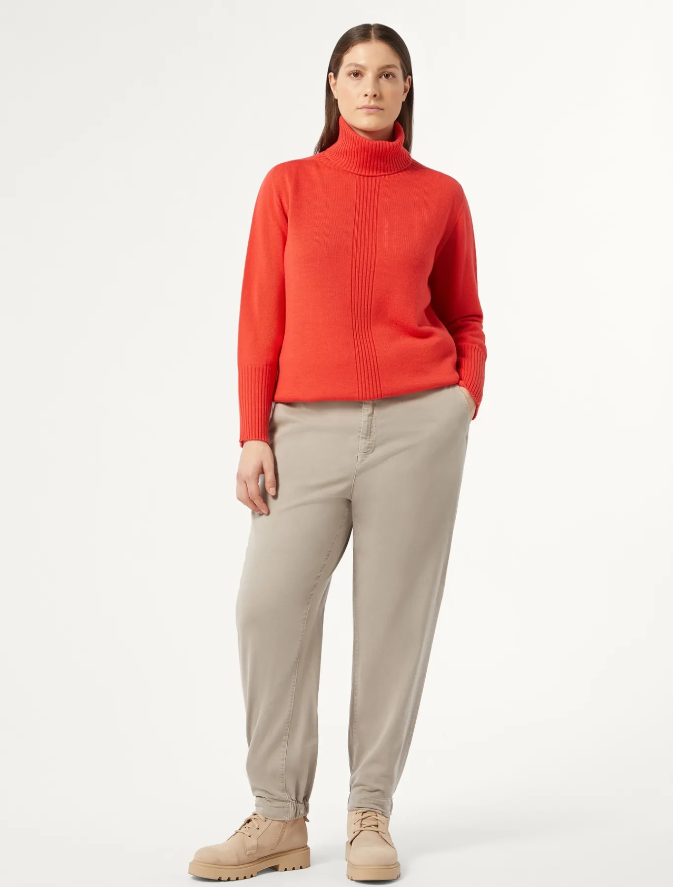 Marina Rinaldi Pantaloni & Jeans | Pantaloni & Jeans*Pantaloni in gabardina TORTORA