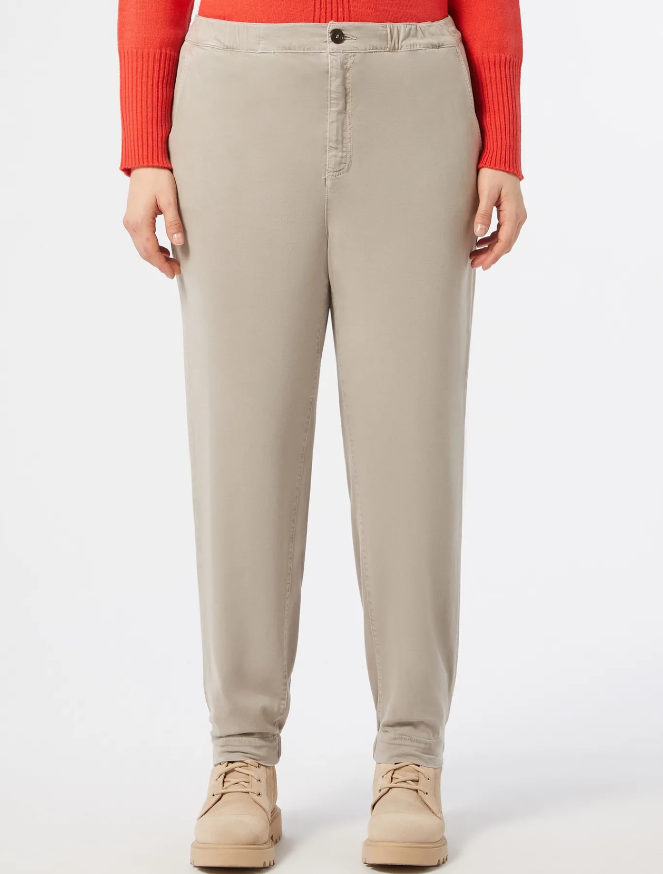 Marina Rinaldi Pantaloni & Jeans | Pantaloni & Jeans*Pantaloni in gabardina TORTORA