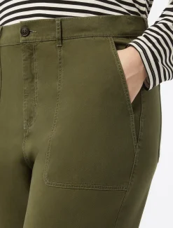 Marina Rinaldi Pantaloni & Jeans | Pantaloni & Jeans*Pantaloni in gabardina VERDEKAKI