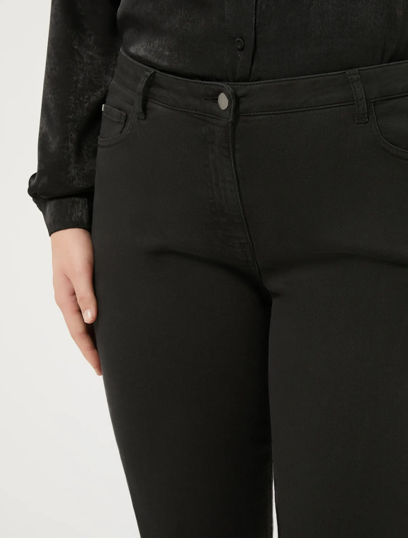 Marina Rinaldi Pantaloni & Jeans | Pantaloni & Jeans*Pantaloni in gabardina NERO