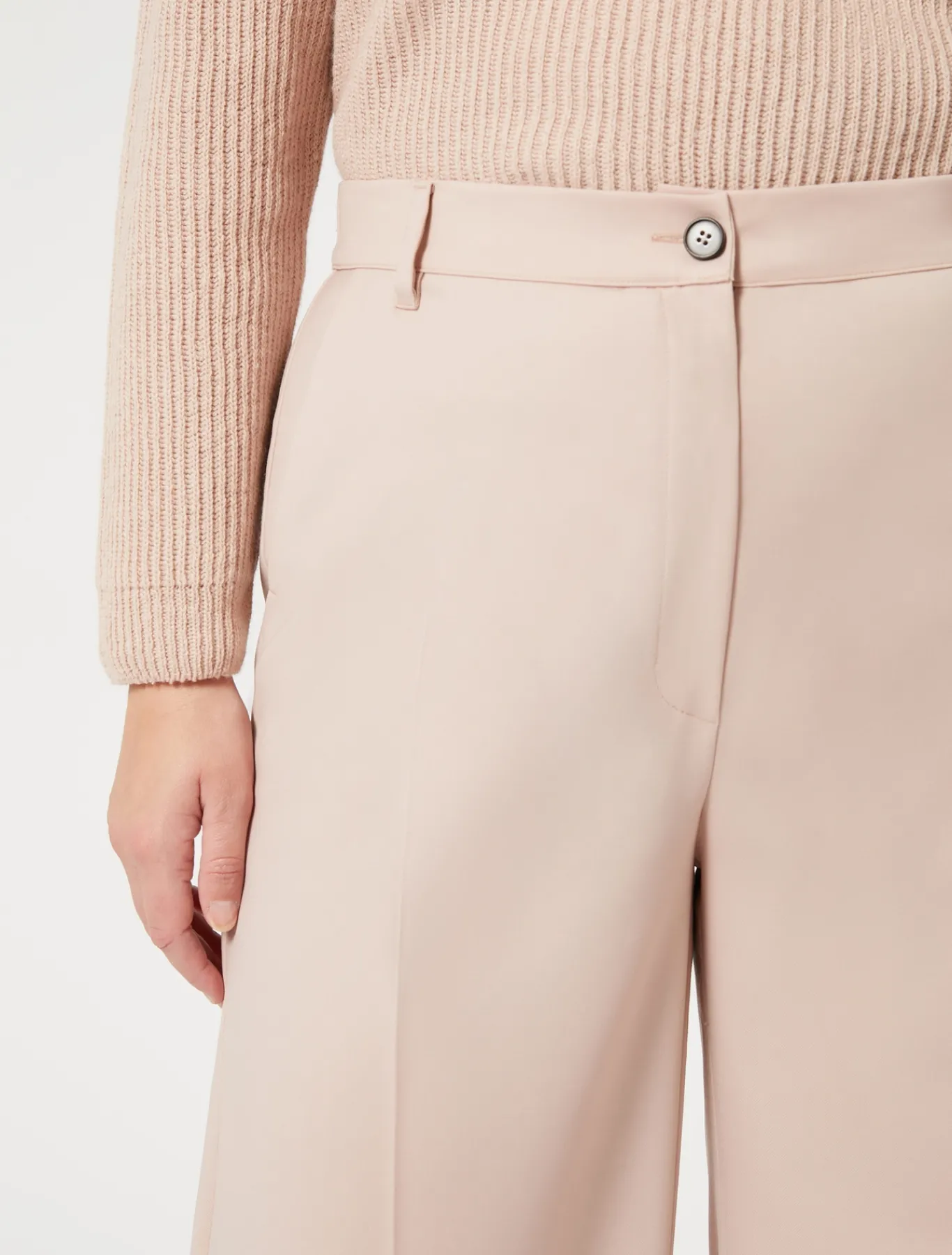 Marina Rinaldi Pantaloni & Jeans | Pantaloni & Jeans*Pantaloni in gabardina fluida ROSA