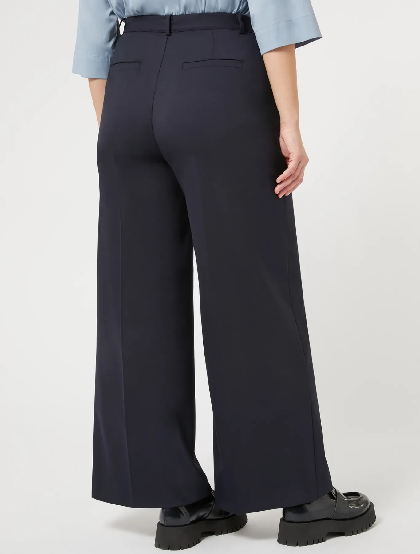 Marina Rinaldi Pantaloni & Jeans | Pantaloni & Jeans*Pantaloni in gabardina fluida BLUNOTTE