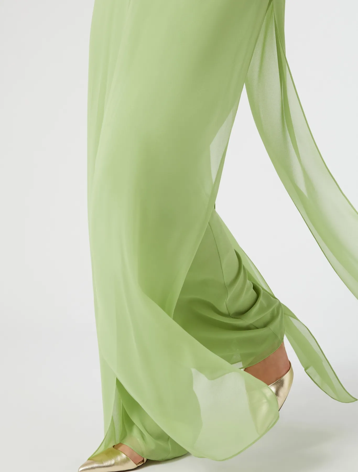 Marina Rinaldi Pantaloni E Gonne | Pantaloni & Jeans*Pantaloni in georgette VERDEOLIVA