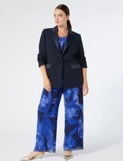 Marina Rinaldi Pantaloni E Gonne | Pantaloni & Jeans*Pantaloni in georgette BLUNOTTE