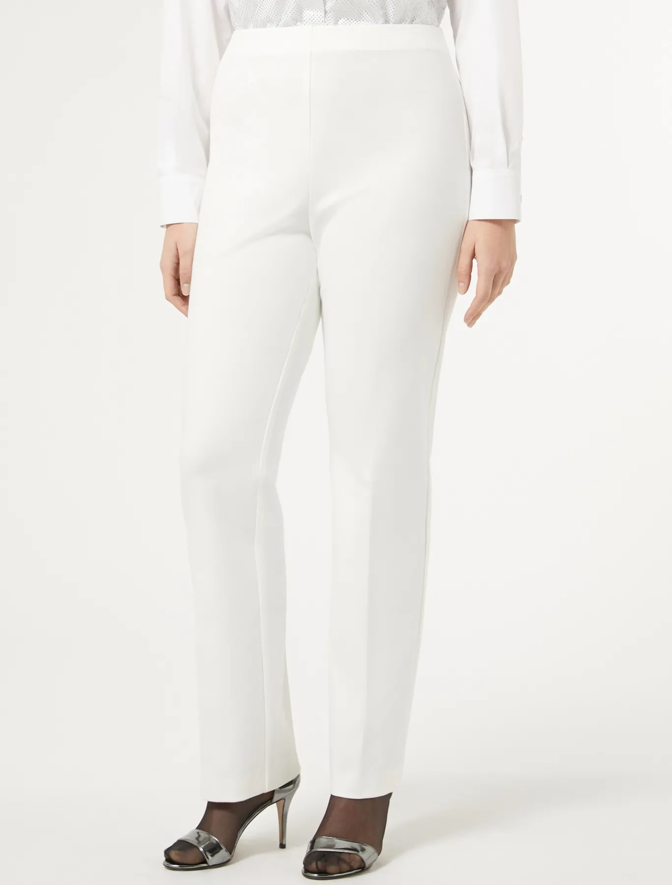 Marina Rinaldi Pantaloni & Jeans | Pantaloni & Jeans*Pantaloni in jersey BIANCO