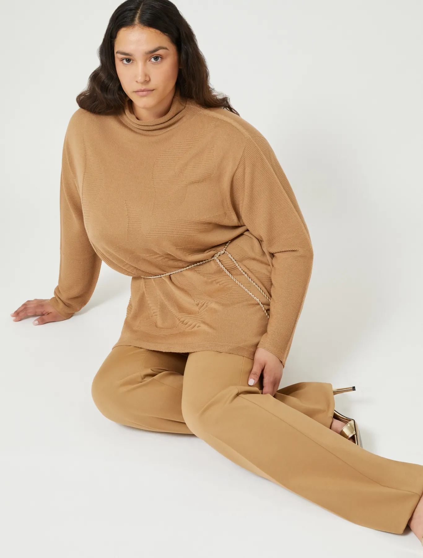 Marina Rinaldi Pantaloni & Jeans | Pantaloni & Jeans*Pantaloni in jersey CAMMELLO