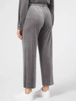 Marina Rinaldi Pantaloni & Jeans | Pantaloni & Jeans*Pantaloni in jersey di velluto GRIGIOSCURO