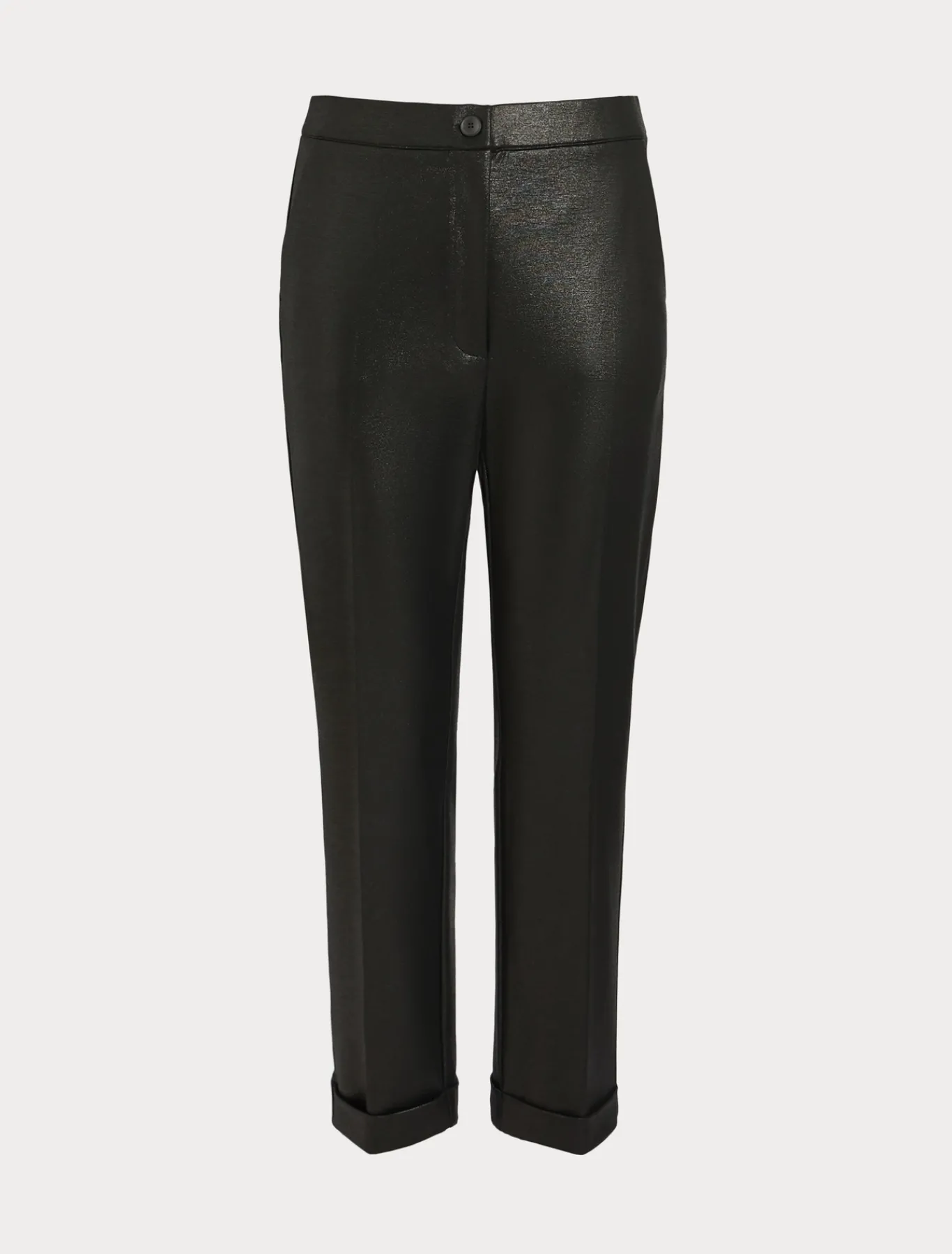 Marina Rinaldi Pantaloni & Jeans | Pantaloni & Jeans*Pantaloni in jersey laminato NERO