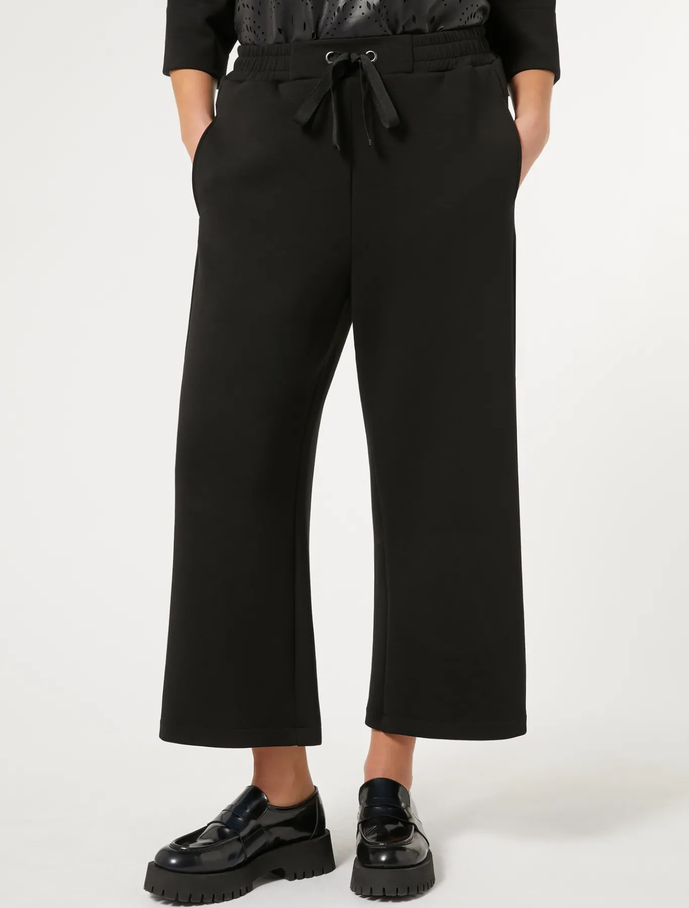 Marina Rinaldi Pantaloni & Jeans | Pantaloni & Jeans*Pantaloni in jersey scuba NERO