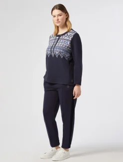 Marina Rinaldi Pantaloni & Jeans | Pantaloni & Jeans*Pantaloni in jersey scuba BLUMARINO