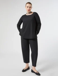 Marina Rinaldi Pantaloni & Jeans | Pantaloni & Jeans*Pantaloni in jersey tecnico NERO