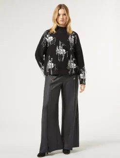 Marina Rinaldi Pantaloni & Jeans | Pantaloni & Jeans*Pantaloni in lana e seta BLUEJEANS