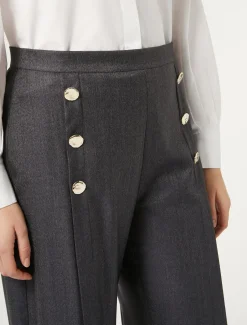 Marina Rinaldi Pantaloni & Jeans | Pantaloni & Jeans*Pantaloni in lana e seta BLUEJEANS