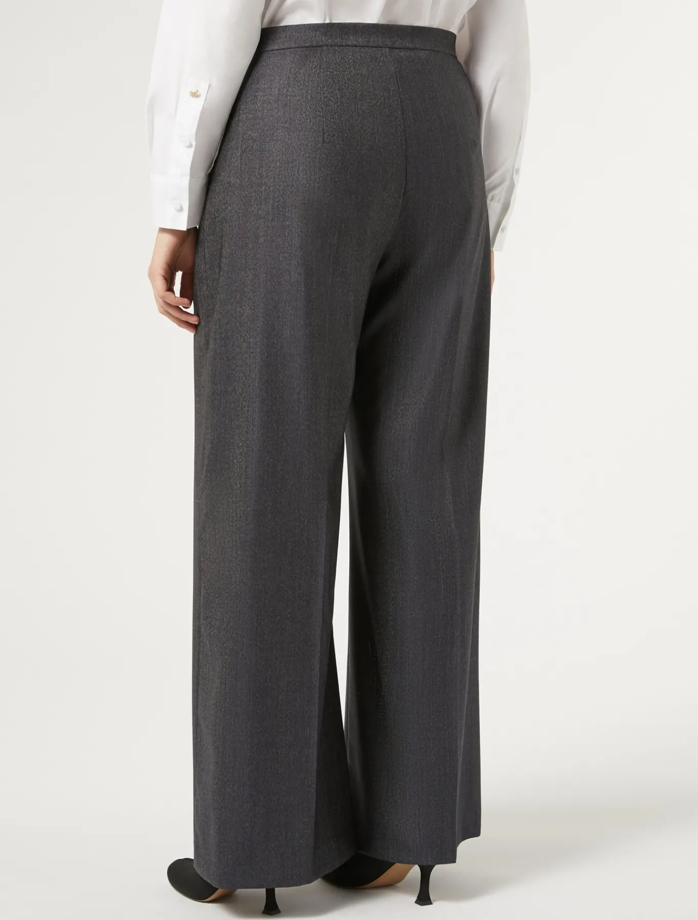 Marina Rinaldi Pantaloni & Jeans | Pantaloni & Jeans*Pantaloni in lana e seta BLUEJEANS