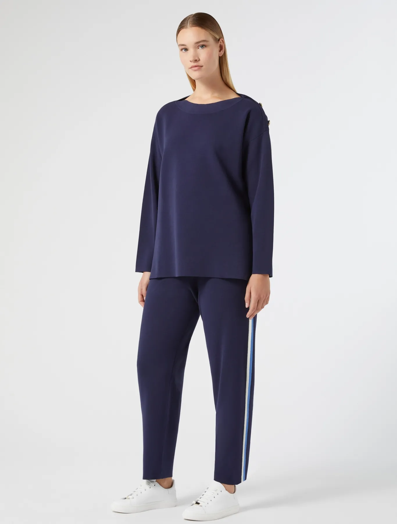 Marina Rinaldi Pantaloni & Jeans | Pantaloni & Jeans*Pantaloni in maglia BLU