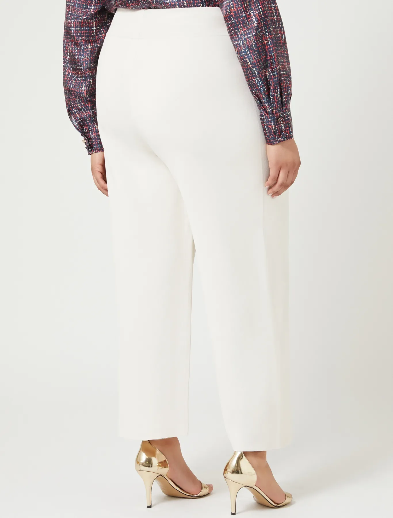 Marina Rinaldi Pantaloni & Jeans | Pantaloni & Jeans*Pantaloni in maglia BIANCOAVORIO