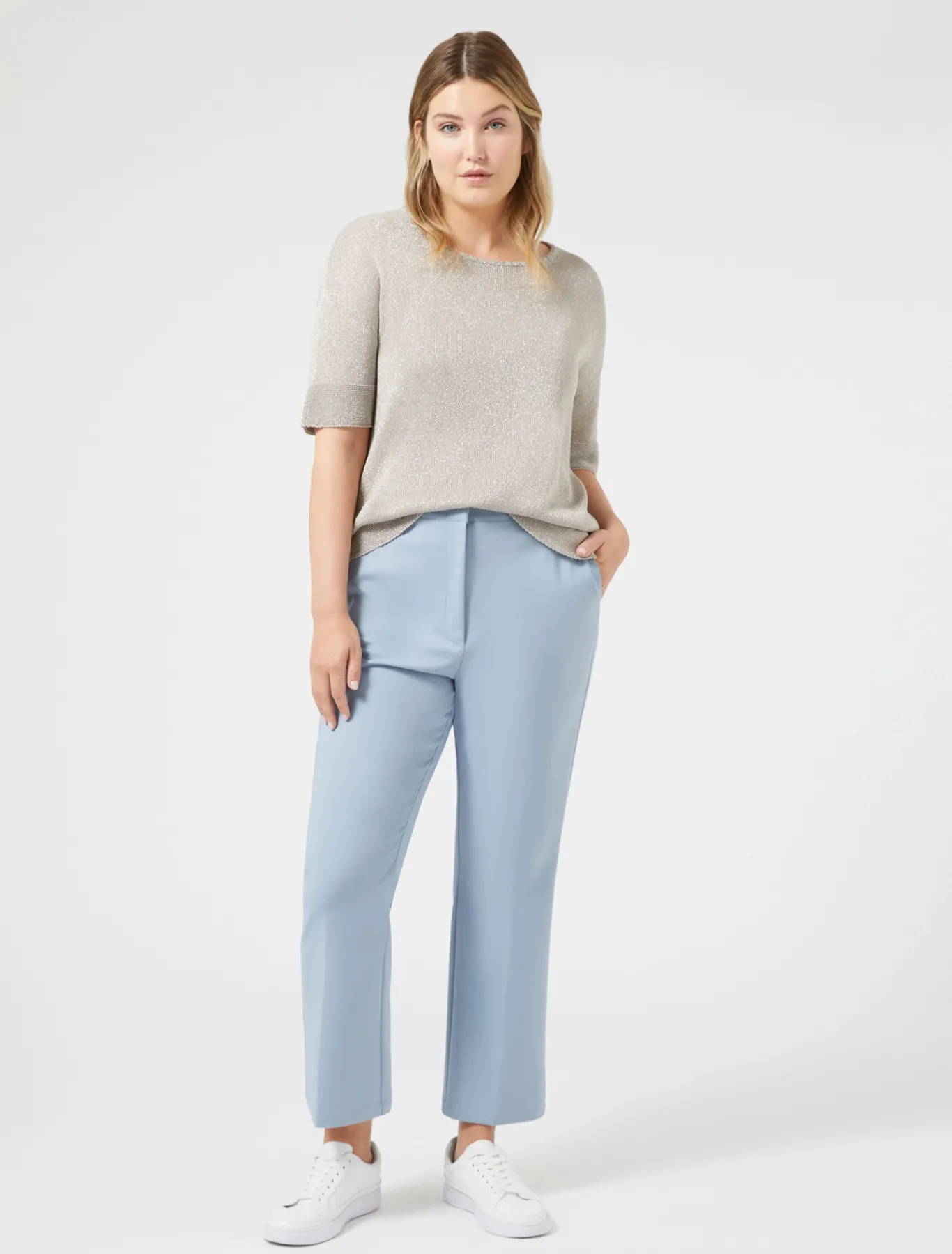 Marina Rinaldi Pantaloni & Jeans | Pantaloni & Jeans*Pantaloni in misto cotone stretch AVIO