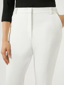 Marina Rinaldi Pantaloni & Jeans | Pantaloni & Jeans*Pantaloni in misto cotone stretch BIANCOAVORIO