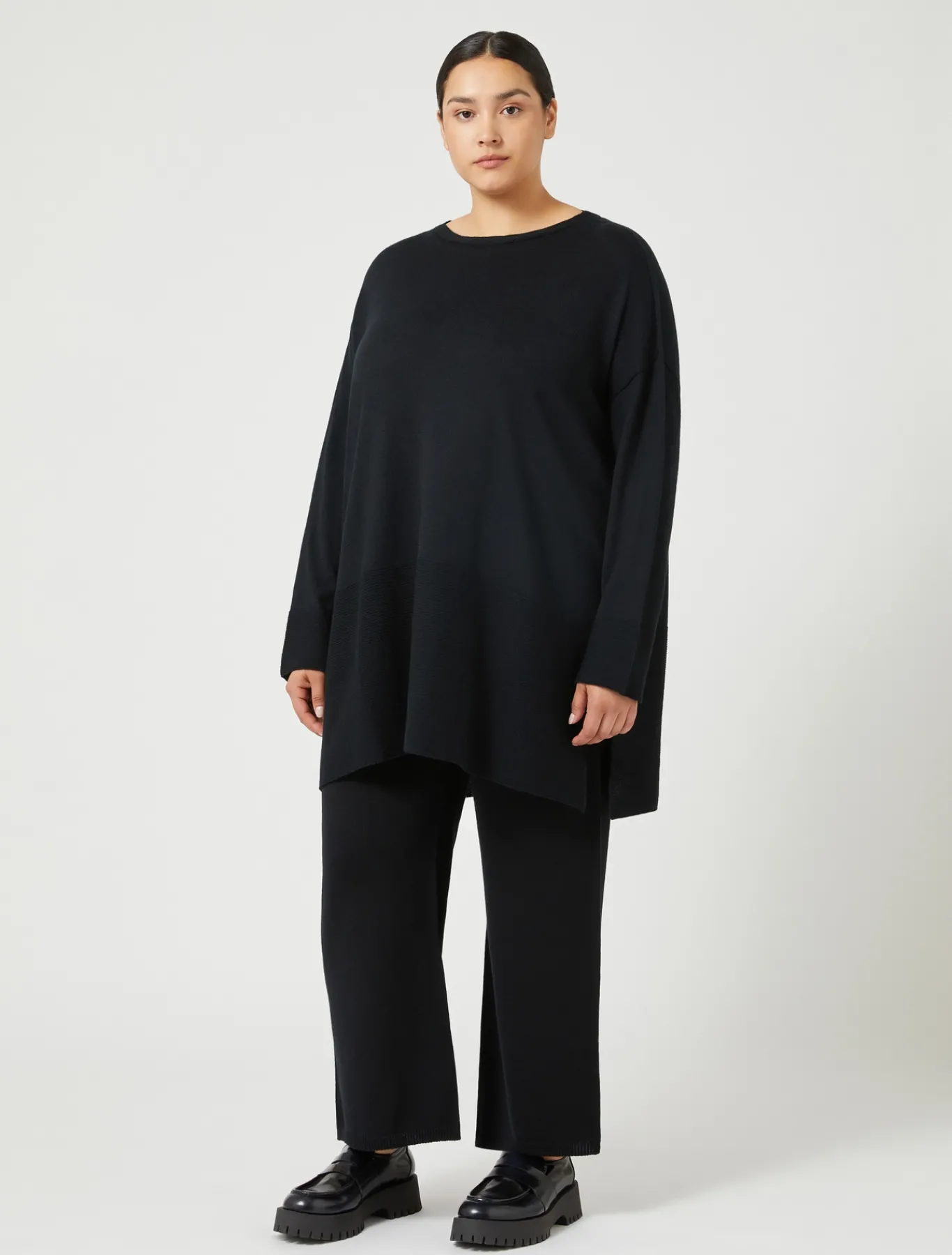 Marina Rinaldi Pantaloni & Jeans | Pantaloni & Jeans*Pantaloni in misto lana NERO