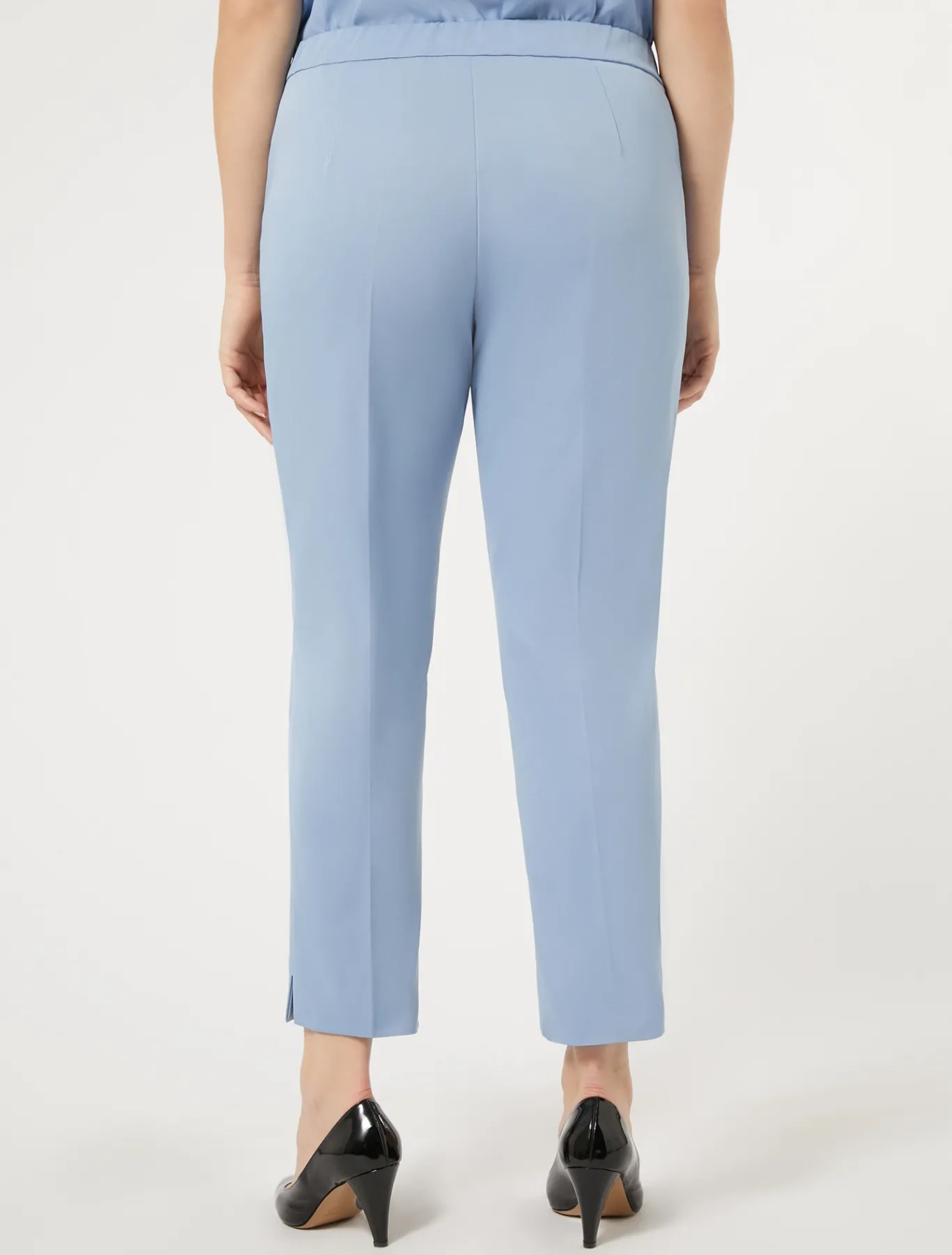 Marina Rinaldi Pantaloni E Gonne | Pantaloni & Jeans*Pantaloni in ottoman AZZURRO