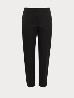 Marina Rinaldi Pantaloni E Gonne | Pantaloni & Jeans*Pantaloni in ottoman NERO