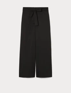 Marina Rinaldi Pantaloni & Jeans | Pantaloni & Jeans*Pantaloni in popeline di cotone NERO