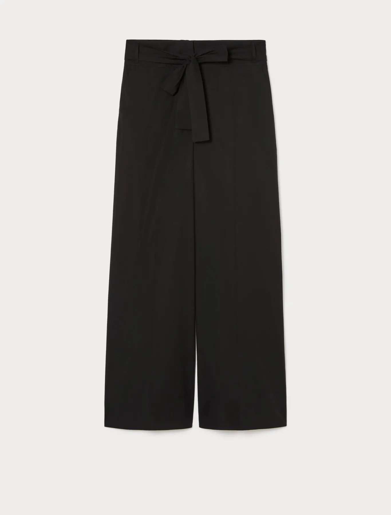 Marina Rinaldi Pantaloni & Jeans | Pantaloni & Jeans*Pantaloni in popeline di cotone NERO