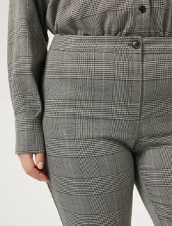 Marina Rinaldi Pantaloni & Jeans | Pantaloni & Jeans*Pantaloni in Principe di Galles NERO