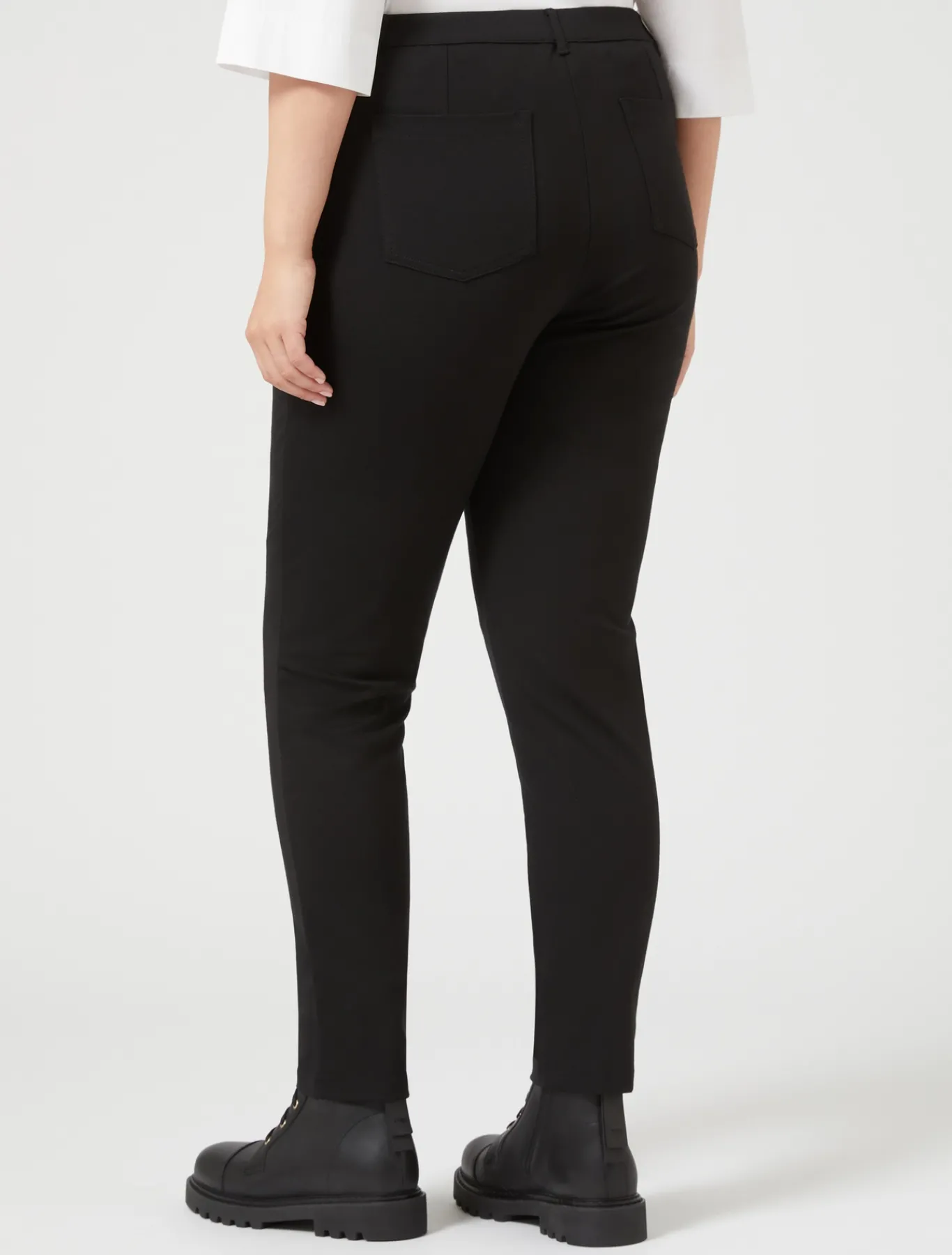 Marina Rinaldi Pantaloni & Jeans | Pantaloni & Jeans*Pantaloni in punto Milano NERO