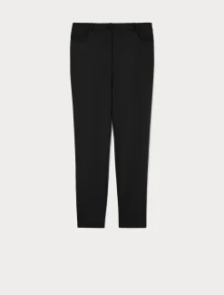 Marina Rinaldi Pantaloni & Jeans | Pantaloni & Jeans*Pantaloni in punto Milano NERO