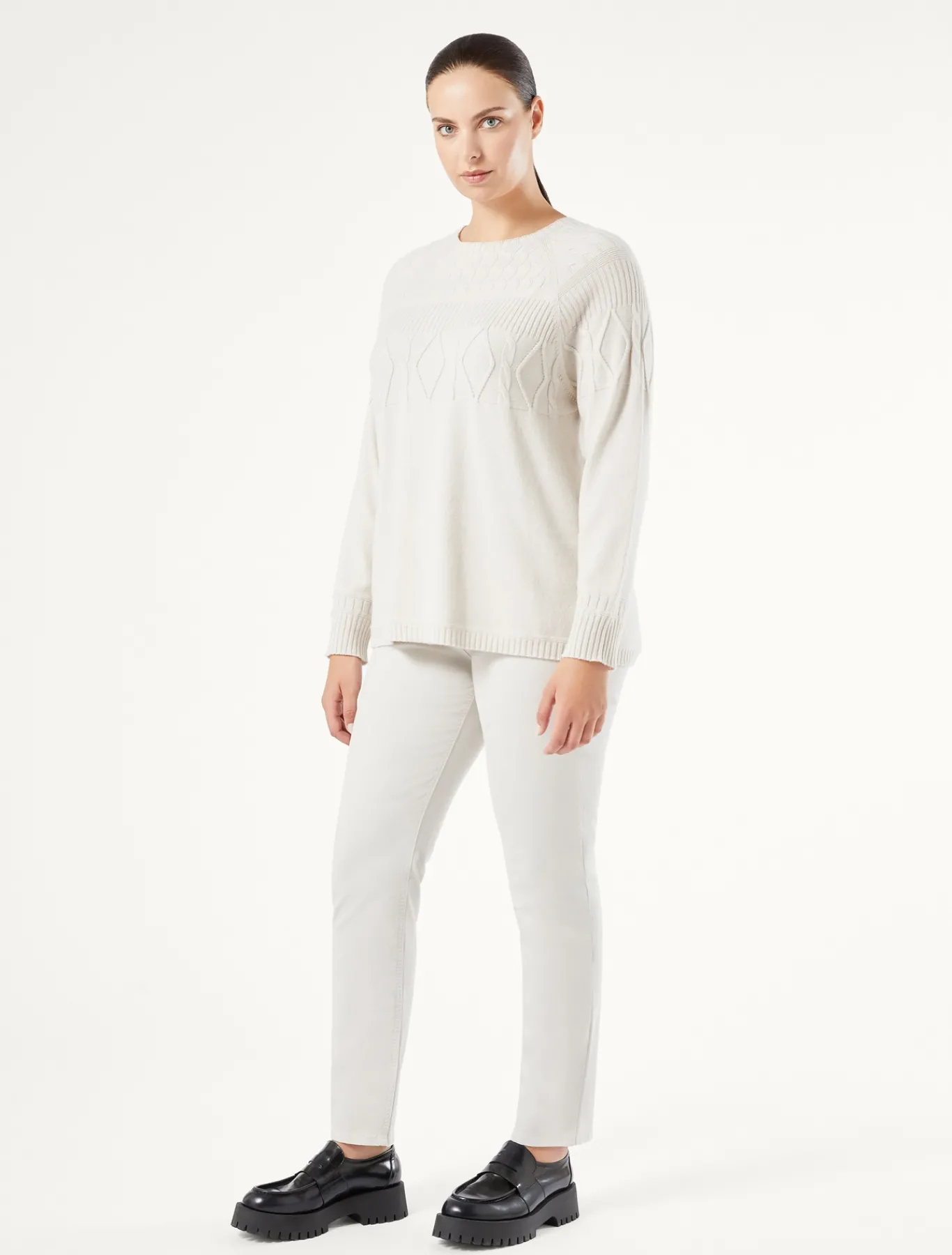 Marina Rinaldi Pantaloni & Jeans | Pantaloni & Jeans*Pantaloni in raso GHIACCIO