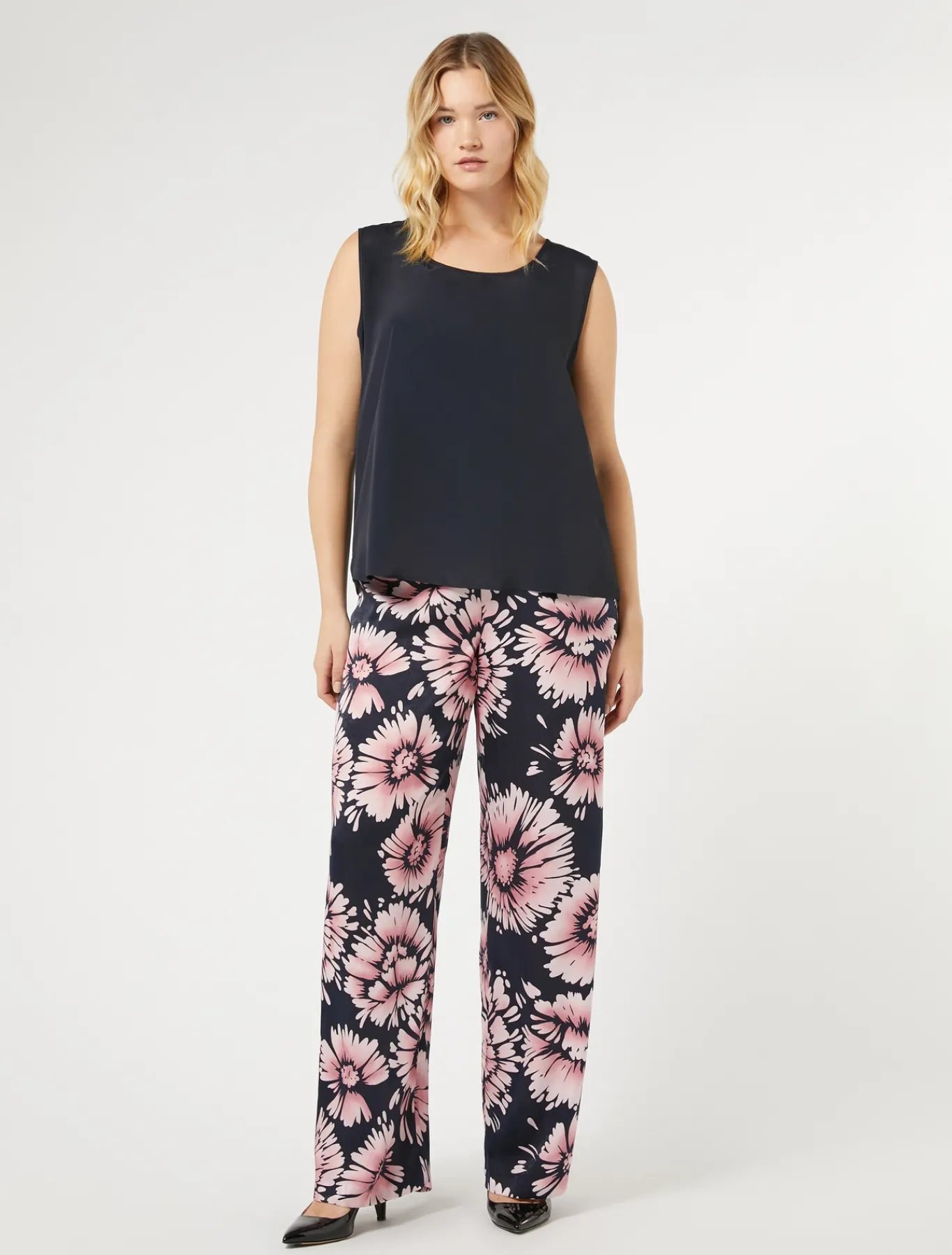 Marina Rinaldi Pantaloni E Gonne | Pantaloni & Jeans*Pantaloni in raso BLUNOTTE