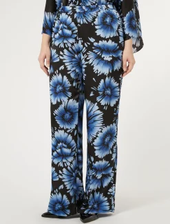 Marina Rinaldi Pantaloni E Gonne | Selezione Elegante*Pantaloni in raso NERO