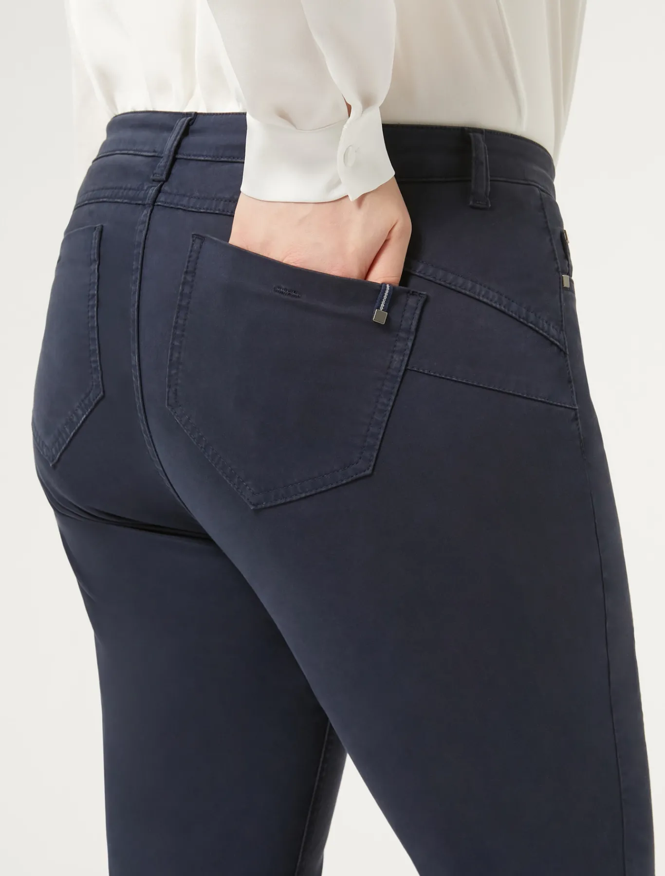 Marina Rinaldi Pantaloni & Jeans | Pantaloni & Jeans*Pantaloni in raso BLUNOTTE