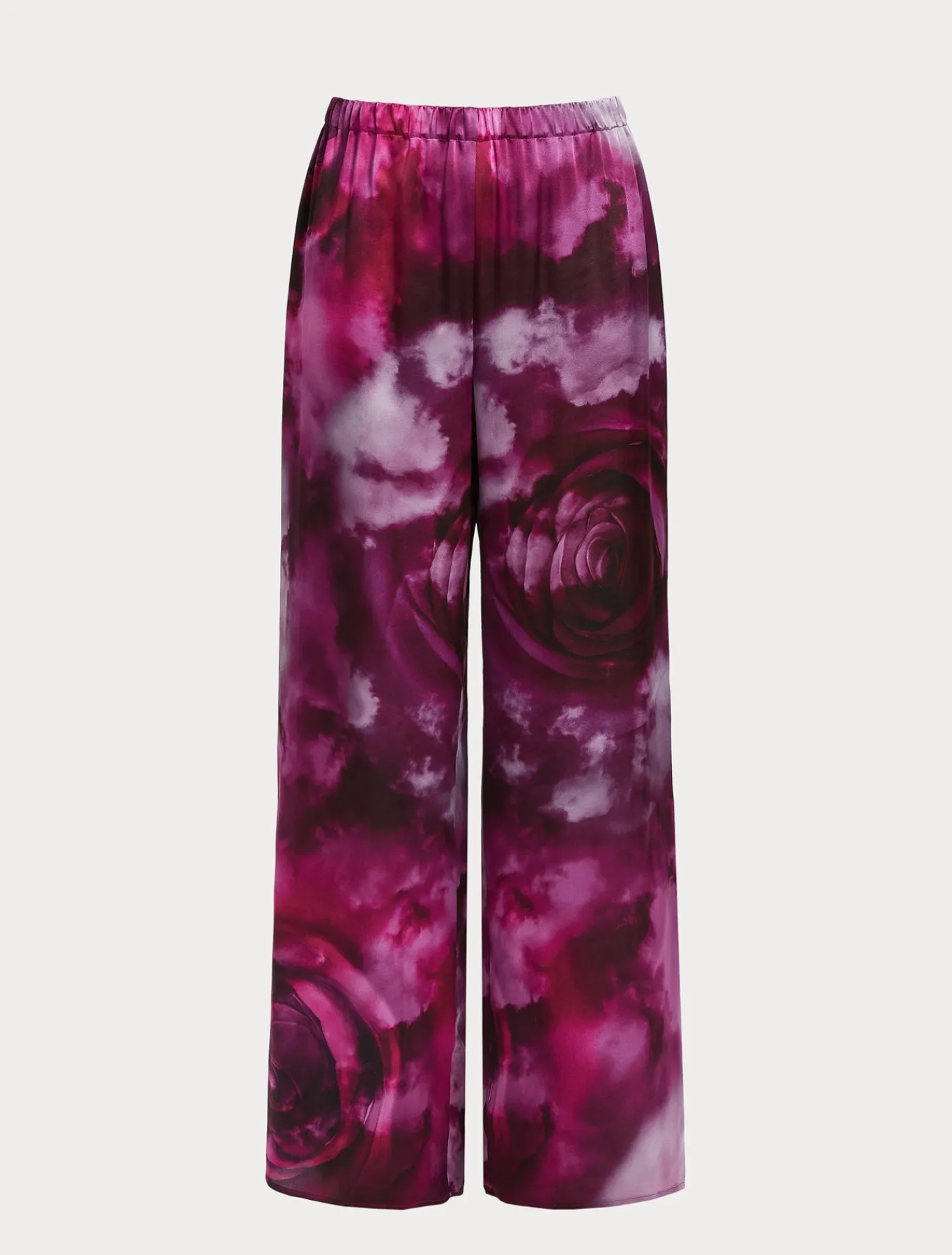 Marina Rinaldi Pantaloni E Gonne | Collezione Elegante*Pantaloni in raso di seta BORDEAUX