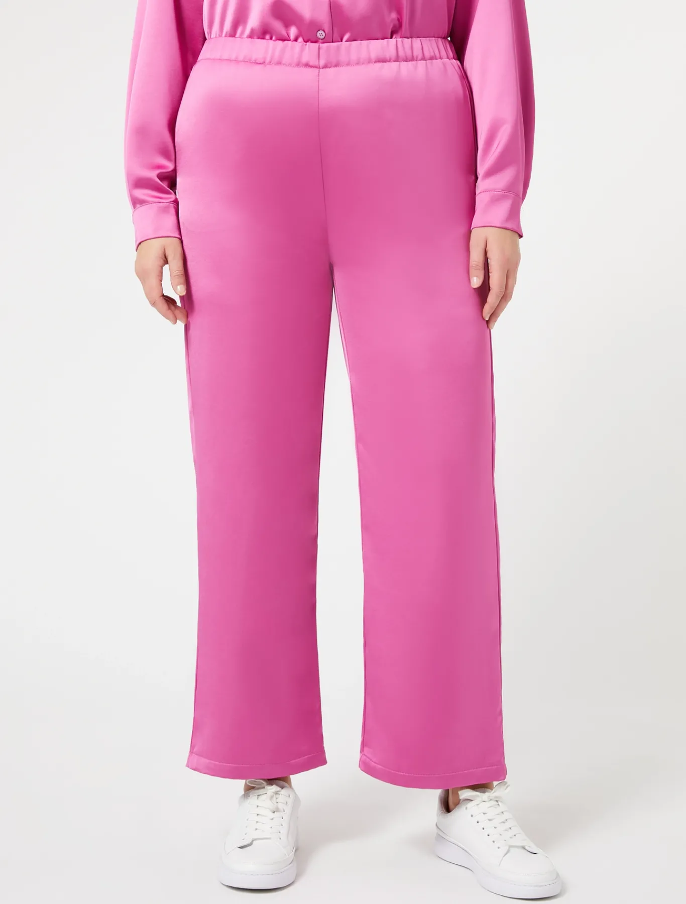 Marina Rinaldi Pantaloni & Jeans | Pantaloni & Jeans*Pantaloni in raso fluido ROSAANTICO