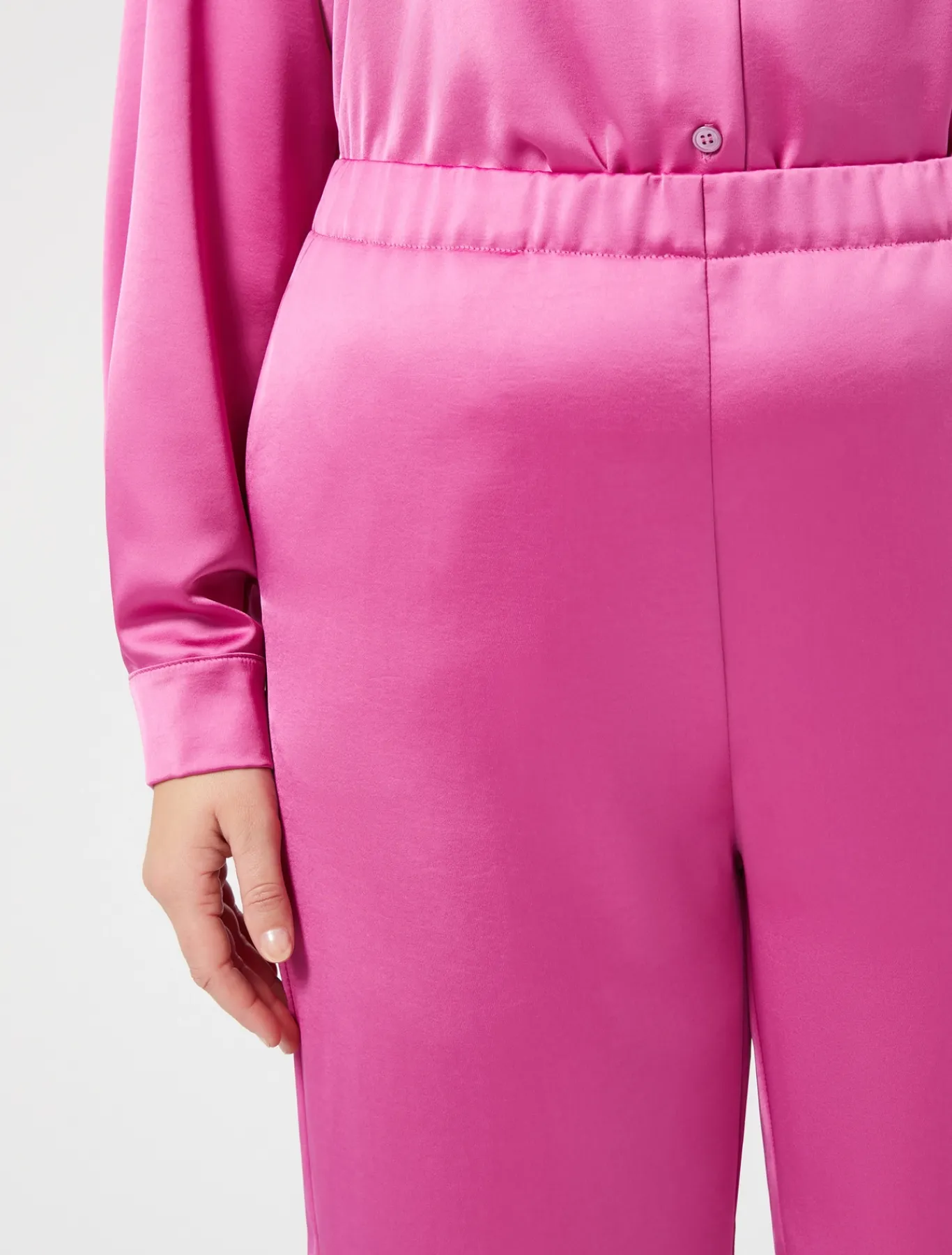 Marina Rinaldi Pantaloni & Jeans | Pantaloni & Jeans*Pantaloni in raso fluido ROSAANTICO