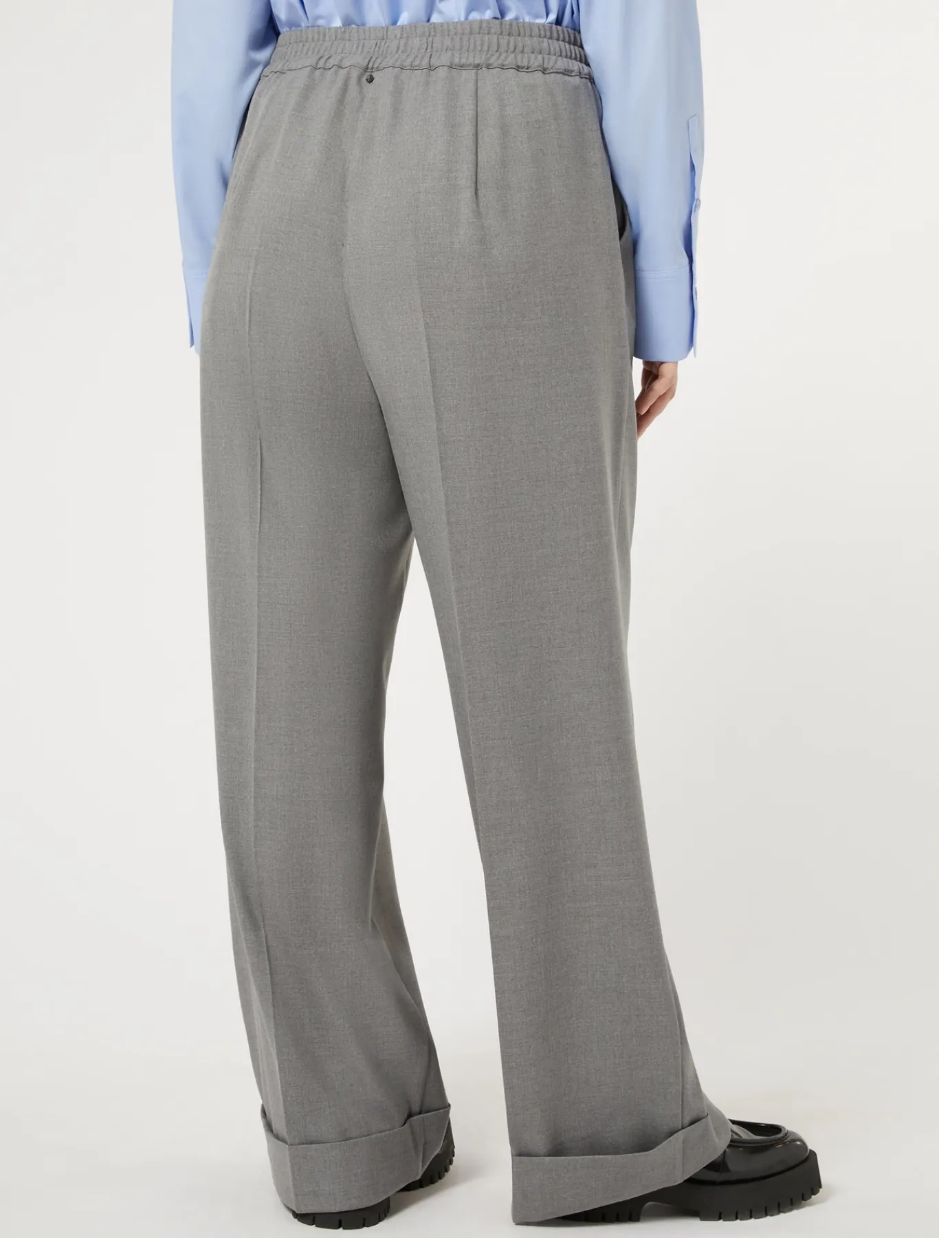 Marina Rinaldi Pantaloni & Jeans | Pantaloni & Jeans*Pantaloni in saglia di misto viscosa GRIGIOMEDIO