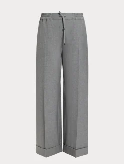 Marina Rinaldi Pantaloni & Jeans | Pantaloni & Jeans*Pantaloni in saglia di misto viscosa GRIGIOMEDIO