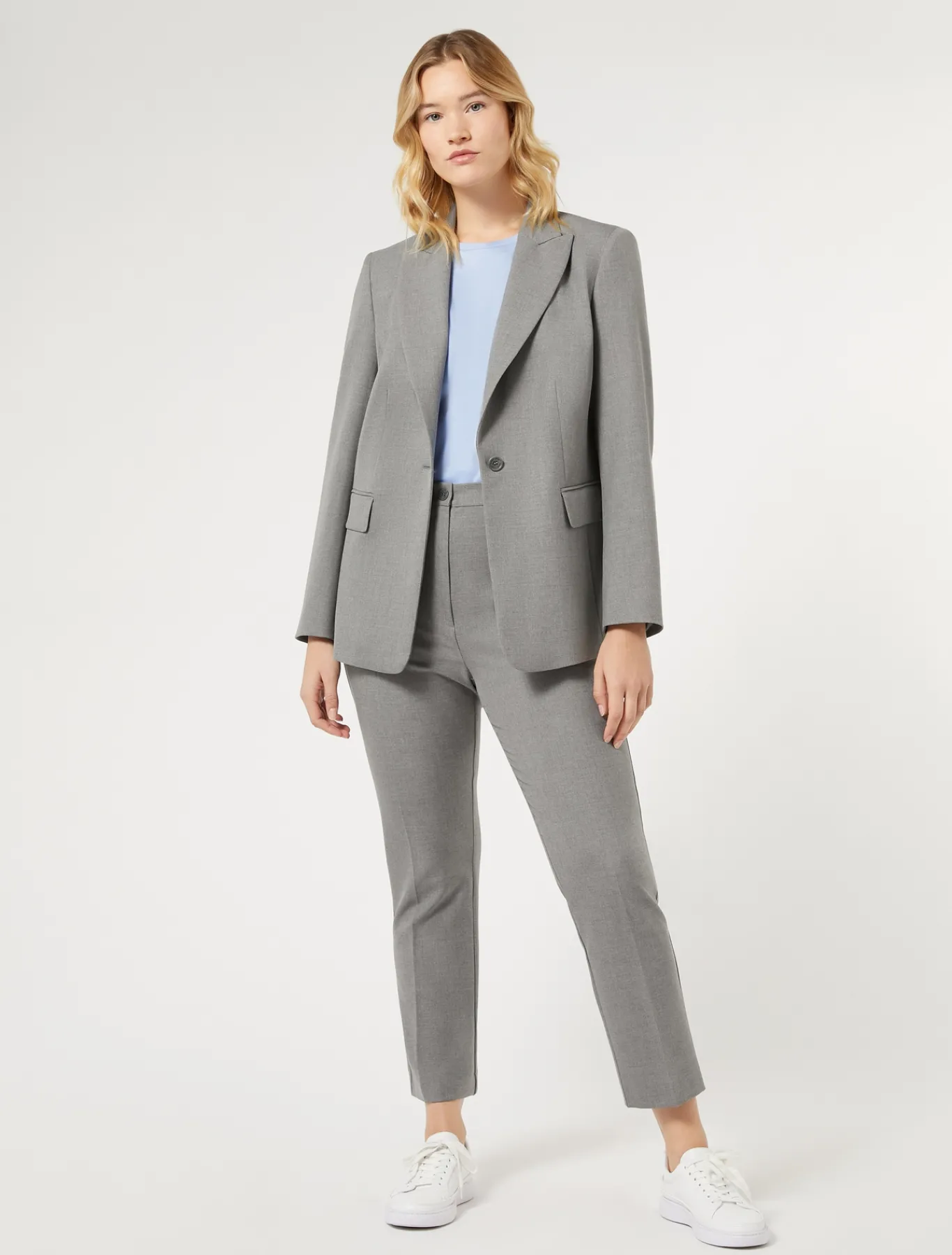 Marina Rinaldi Pantaloni & Jeans | Pantaloni & Jeans*Pantaloni in saglia di misto viscosa GRIGIOMEDIO