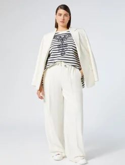 Marina Rinaldi Pantaloni & Jeans | Pantaloni & Jeans*Pantaloni in saglia di viscosa AVORIO