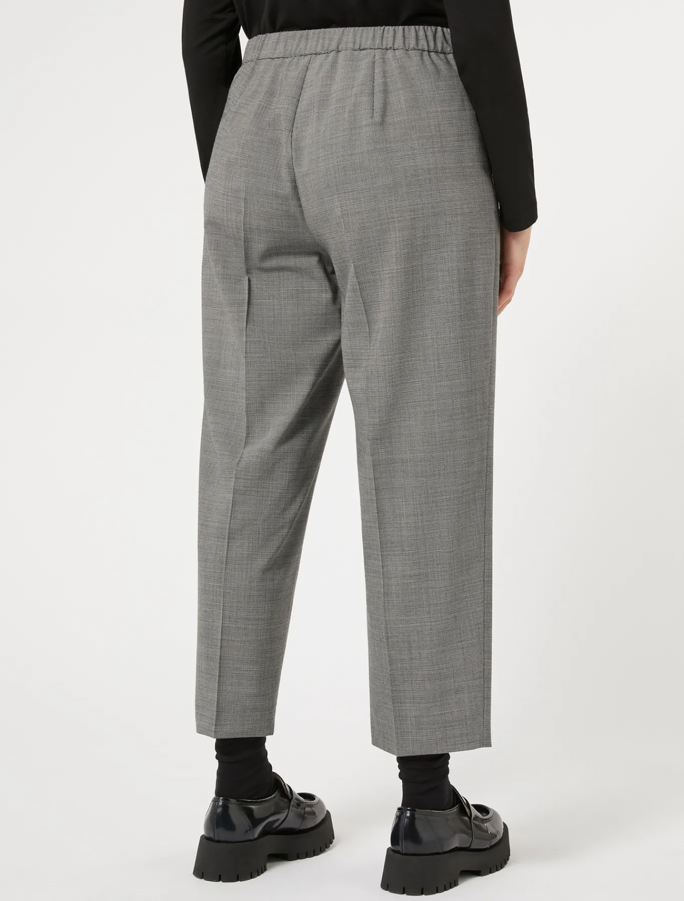 Marina Rinaldi Pantaloni & Jeans | Pantaloni & Jeans*Pantaloni in tela di lana NERO