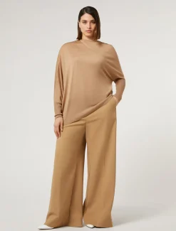 Marina Rinaldi Pantaloni & Jeans | Pantaloni & Jeans*Pantaloni in tela di misto cotone ORO