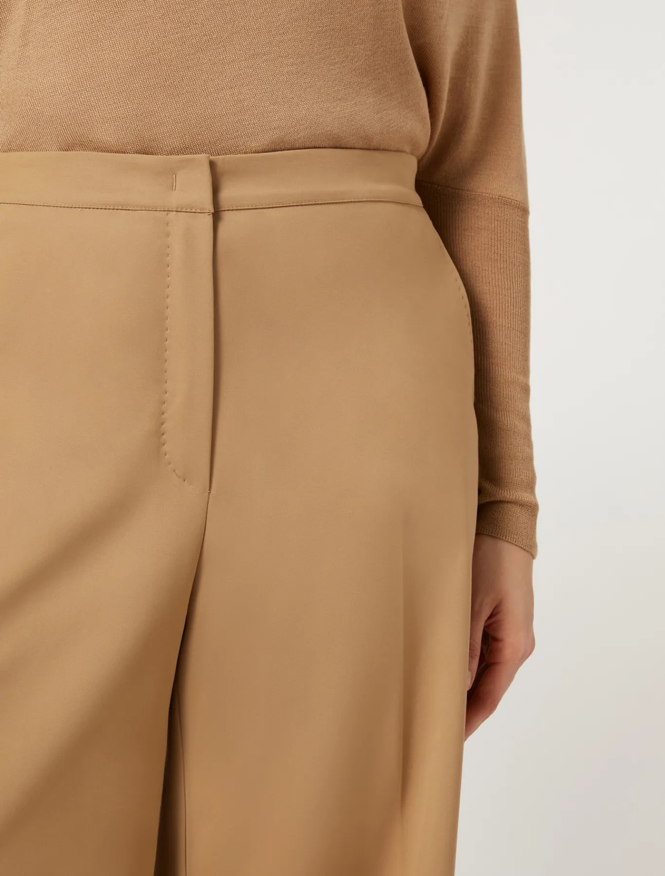 Marina Rinaldi Pantaloni & Jeans | Pantaloni & Jeans*Pantaloni in tela di misto cotone ORO