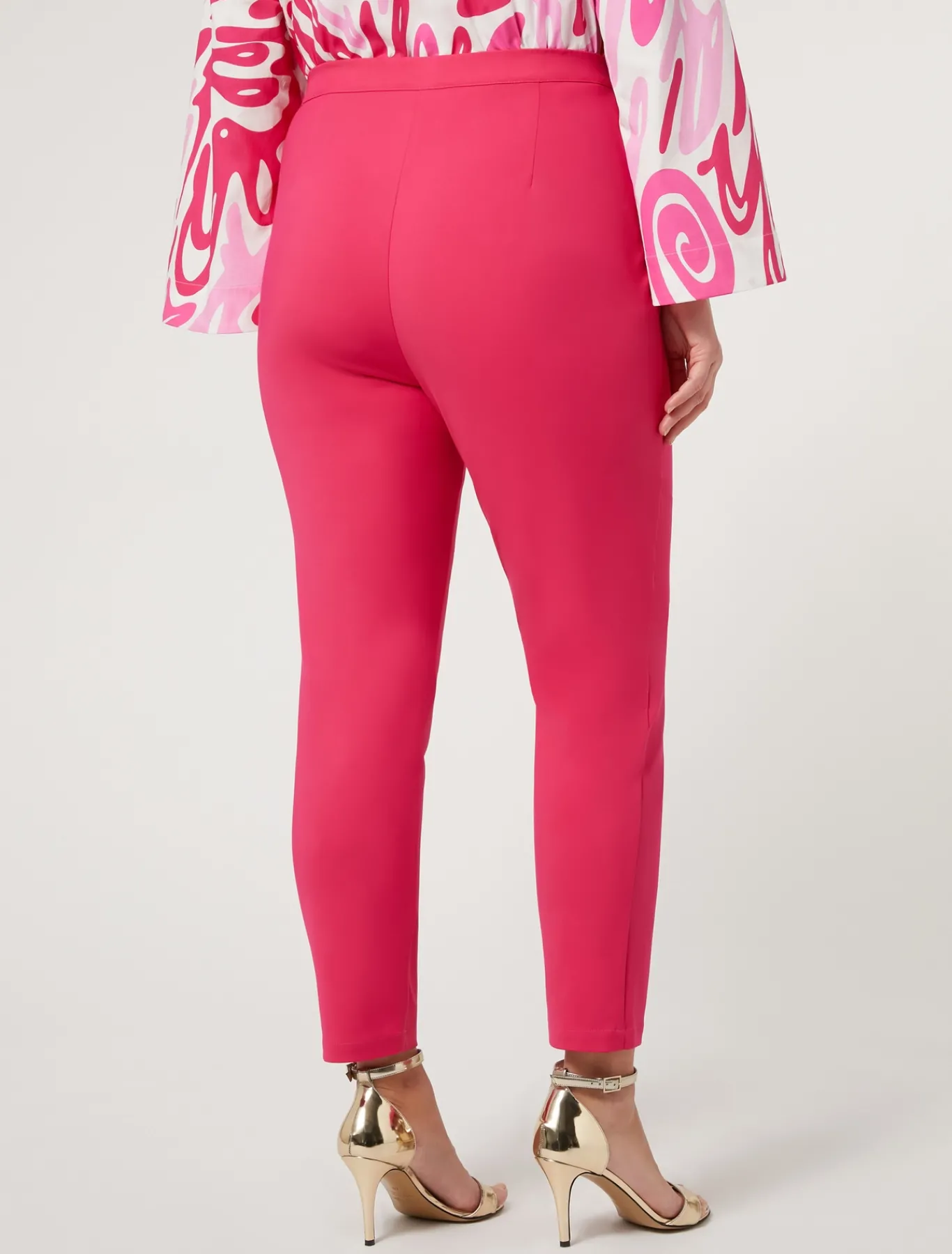 Marina Rinaldi Pantaloni & Jeans | Pantaloni & Jeans*Pantaloni in tela di misto cotone FUXIA