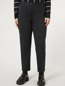 Marina Rinaldi Pantaloni & Jeans | Pantaloni & Jeans*Pantaloni in tessuto punto Milano BLUMARINO