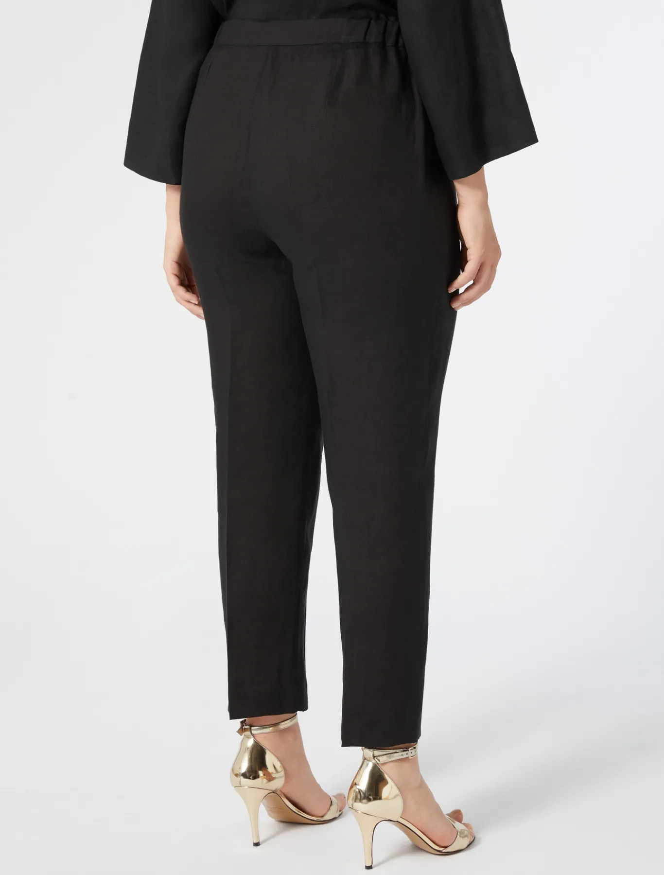 Marina Rinaldi Pantaloni & Jeans | Pantaloni & Jeans*Pantaloni in tessuto spalmato NERO